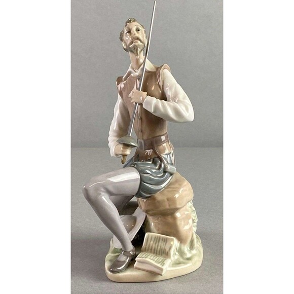 Lladro Oration 5357 Figurine Daisa 1985 Don Quixote Retired Spain RARE No Box - Picture 1 of 5